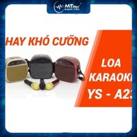 MT MAX Loa bluetooth không dây xách tay du lịch YS A23 Cải tiến từ YS A20 Kèm 1 micro không dây Nghe nhạc, hát karaoke c
