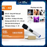 MT MAX Micro không dây đa năng QBL H4 giá tốt, sử dụng cho mọi loại thiết bị âm thanh, dành cho loa kéo, hát karaoke hay
