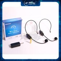 MT MAX Micro không dây đeo tai Zansong V35S - Phù hợp cho mọi thiết bị, hỗ trợ thuyết trình, giảng dạy, trợ giảng, hướng