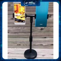 MT MAX [SIÊU SALE] Giá Đỡ 2 Điện Thoại Livestream Có Đèn Led, Kẹp Điện Thoại Để Bàn Quay Video Tiktok Có Đèn Led 3 Màu