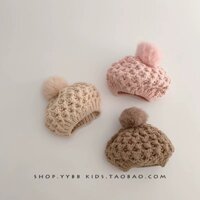 MT Mũ nồi len cục bông