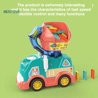 Mt * Xe Điện Đồ Chơi Biển Số Đồ Chơi Điện Domino Xe Bộ Đồ Chơi Có Tự Động Pha Chế Cho Trẻ Em Vui Vẻ Kỹ Thuật Xây Dựng Xe Tải Trò Chơi Cho Bé Trai Và Bé Gái