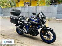 MT03 TOURING GẮN BỘ 3 THÙNG GIVI