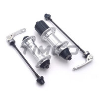 Mtb Mountain Road Bike V-brake 28 / 32 / 36 Lỗ Bạc Hub Cho 8 / 9 Tốc Độ Cassette 135mm Phía Sau OLD Với Q / R Xiên Bạc