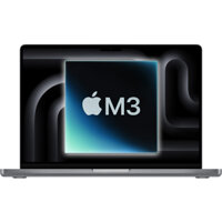 MTL73/MR7J3 - MacBook Pro 14" 2023 - M3 8-core, GPU 10-core / 8GB / 512GB (Nhập khẩu) (Space Gray, Bảo hành chuẩn 12 tháng)