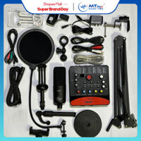 [MTMAX Official] Combo Thu Âm Livestream Tại Nhà Mới Nhất 2024 - Soundcard iCon Upod + Micro ISK AT200 Âm Thanh Cực Hay