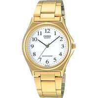 MTP-1130N-7BRDF | Đồng Hồ Casio | Nam | Dây Kim Loại Mạ Vàng | 3 Kim | Chống Nước