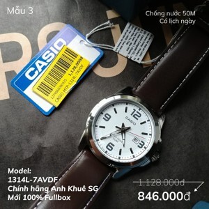 Đồng hồ nam Casio MTP-1314L - màu 7AVDF, 8AVDF, 1AVDF