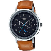 MTP-E314L-1BVDF | Đồng Hồ Casio | Nam | Dây Da | 6 Kim | Chống Nước