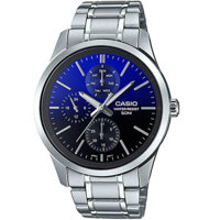 MTP-E330D-2AV | Đồng Hồ Casio Nam | 6 Kim | Dây Kim Loại | Chống Nước WR50M