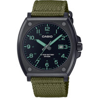MTP-E715C-3AV | Đồng Hồ Casio | Nam | Dây Vải | 3 Kim | Pin 10 Năm | Chống Nước WR50M