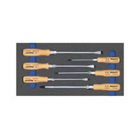 MTS (1/3) BỘ TUA VÍT CÁN GỖ 6 CHI TIẾT CHO TỦ ĐỒ NGHỀ MATADOR 8164 1653