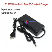 MTS Adapter Sạc 21V 2A, Nguồn Sạc Pin 5S 18V-21V, Sạc Pin Máy Khoan