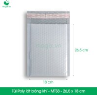 MTS3 - 26.5x18 cm - 25 Túi chống sốc bọc bóng khí