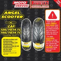 [MTVV] CẶP VỎ LỐP xe máy PIRELLI 120/70-14 & 150/70-14 TL Angel Scooter NVX END