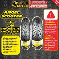 [MTVV] CẶP VỎ LỐP xe máy PIRELLI 110/70-16 & 130/70-16 TL Angel Scooter SH 125 150 350 Ý Shark END