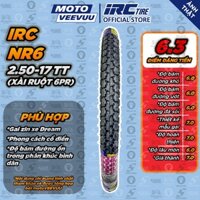 [MTVV] Lốp vỏ xe máy IRC INOUE Dream NF3/NR6 2.50-17 6PR (Lốp xài ruột) END