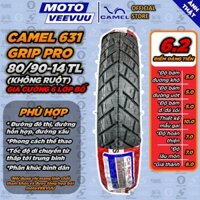 [MTVV] Vỏ lốp xe máy CAMEL Racing 631 Gai Michelin City Grip Pro 80/90-14 TL GIA CƯỜNG LỚP BỐ END