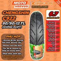[MTVV] Vỏ lốp xe máy CHENGSHIN C 922 90/90-12 TL END