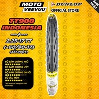 [MTVV] Vỏ lốp xe máy DUNLOP 2.25-17 TT TT900 Lốp xài ruột Indonesia END