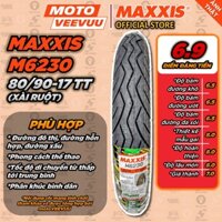 [MTVV] Vỏ lốp xe máy MAXXIS M 6230 Gai zin Sirius 80/90-17 TT 80 90 17 (Lốp xài ruột) END