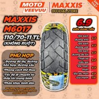 [MTVV] Vỏ lốp xe máy MAXXIS M 6017 110/70-11 TL 110 70 11 END