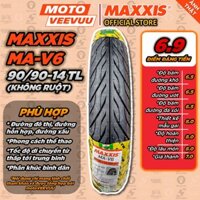 [MTVV] Vỏ lốp xe máy MAXXIS MA-V6 Gai xương cá 90/90-14 TL 90 14 END