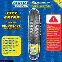 [MTVV] Vỏ lốp xe máy MICHELIN 80/90-17 TL City Extra END