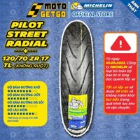 [MTVV] Vỏ lốp xe máy MICHELIN 120/70 ZR 17 TL Pilot Street Radial ( 120/70-17 ) END