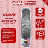[MTVV] Vỏ lốp xe máy VANLOCK 80/90-16 TL VLR76 xe Nouvo Hayate Impulse SH Mode Lốp không ruột END
