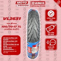 [MTVV] Vỏ lốp xe máy VANLOCK 100/70-17 TL VL2631 Gai Michelin Pilot Street Lốp không ruột END