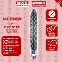 [MTVV] Vỏ lốp xe máy VANLOCK 2.25-17 TT VL136B Gai Wave Alpha nhỏ Lốp xài ruột END