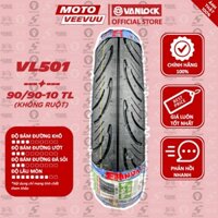 [MTVV] Vỏ lốp xe máy VANLOCK 90/90-10 TL VL501 Cuxi xe đạp điện Lốp không ruột END