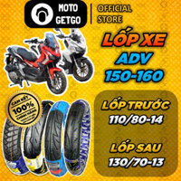 [MTVV] Vỏ lốp xe máy xe Honda ADV 150 160 CÁC HÃNG size Zin Trước 110/80-14 Sau 130/70-13 Và Size Độ END