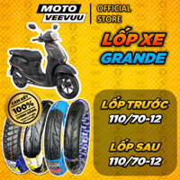 [MTVV] Vỏ lốp xe máy xe Yamaha GRANDE CÁC HÃNG Size zin Trước 110/70-12 Sau 120/70-12 và Size Độ END