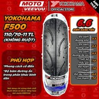 [MTVV] Vỏ lốp xe máy YOKOHAMA 110/70-11 TL F500A END