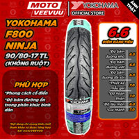 [MTVV] Vỏ lốp xe máy YOKOHAMA 90/80-17 TL F800 Ninja END