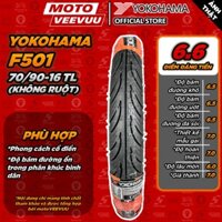 [MTVV] Vỏ lốp xe máy YOKOHAMA 70/90-16 TL F501 END