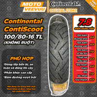 [MTVV] Vỏ lốp xe máy CONTINENTAL CONTISCOOT 100/80-16 100 80 16 END