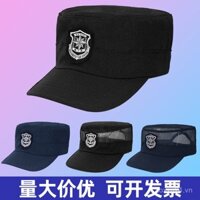Mũ an ninh nam phong cách mới, mũ huấn luyện làm việc, mũ bảo vệ cổng đa năng, mũ an ninh cao cấp chính hãng, điều chỉnh được cho mùa xuân và mùa thu