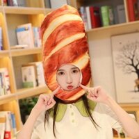Mũ Bánh Mì Nhồi Bông Sáng Tạo Đáng Yêu Dành Cho Người Lớn Chụp Hình / Sinh Nhật / Tiệc halloween