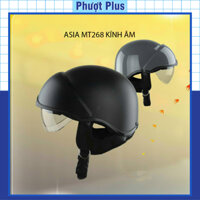 Mũ bảo hiểm 1/2 ASIA MT268 Kính Âm