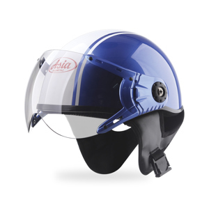 Mũ bảo hiểm 1/2 có kính size L Asia MT-114KC