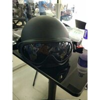 Mũ bảo hiểm 1/2 đầu có kính