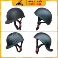 Mũ bảo hiểm 1/2 đầu đua ngựa,mũ ngựa cong gangter đội ngược,nón bảo hiểm thể thao thời trang nam độc lạ.