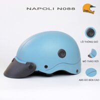Mũ bảo hiểm 1/2 đầu NAPOLI N088 size 53-57cm thời trang lót EPS độ bền cao bảo hành 1 năm