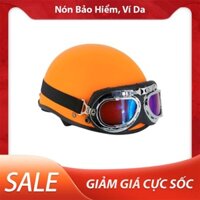 Mũ Bảo Hiểm 1/2 nón bảo hiểm nửa đầu trơn màu sắc đa dạng chịu lực tốt chính hãng đảm bảo an toàn