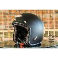 Mũ bảo hiểm 3/4 Andes (Size Lớn - Màu trơn)