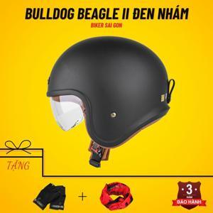 Mũ bảo hiểm 3/4 Bulldog Beagle