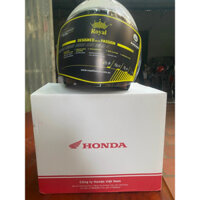 MŨ BẢO HIỂM 3/4 CHÍNH HIỆU HONDA- ROYAL